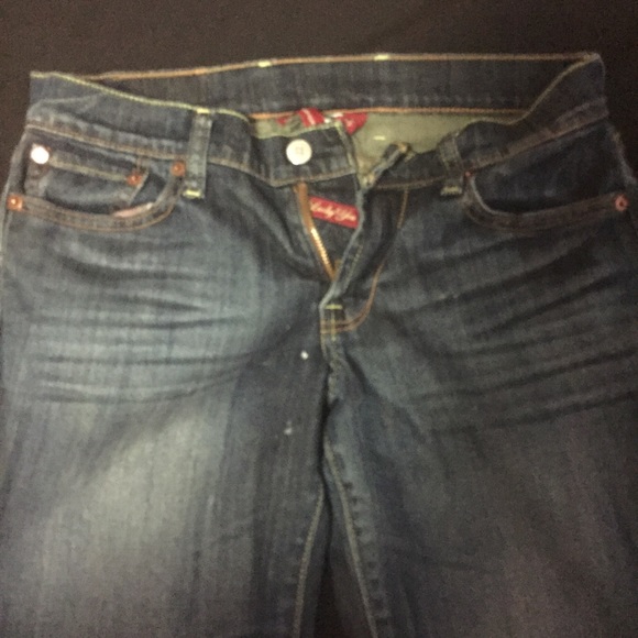 Lucky Brand Womens Dark Wash Jeans - Picture 3 of 7